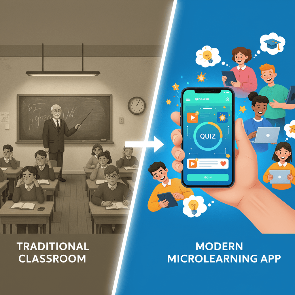 Микрообучение vs традиционное обучение: что эффективнее для бизнеса